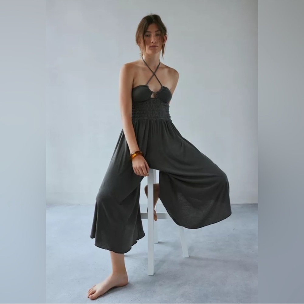 RARE Urban Outfitters Out from Under Convertible Tie Neckline Jumpsuit